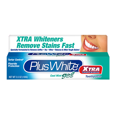 Plus White Xtra Whitening Gel Toothpaste